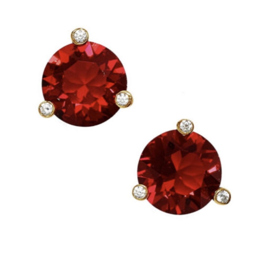 NEW Kate spade festive red earrings/studs - Picture 1 of 5